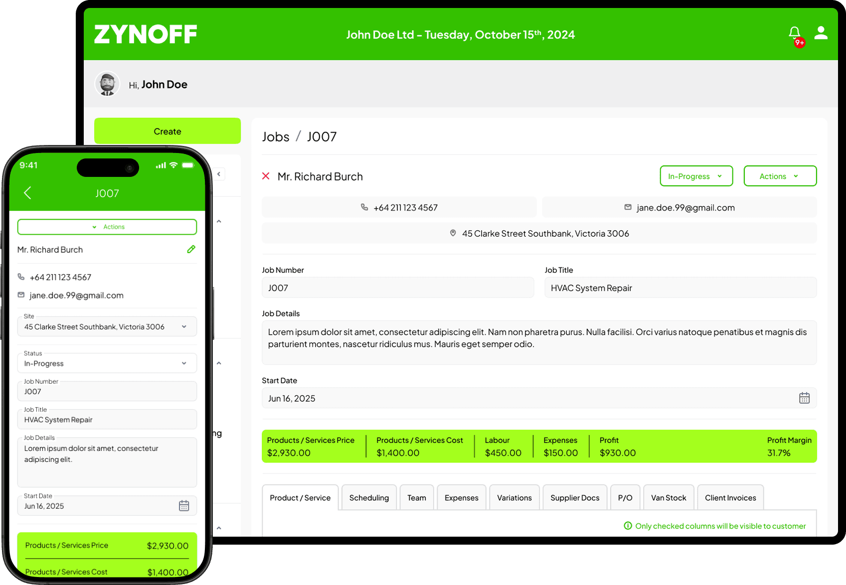 Quote & Win More Jobs